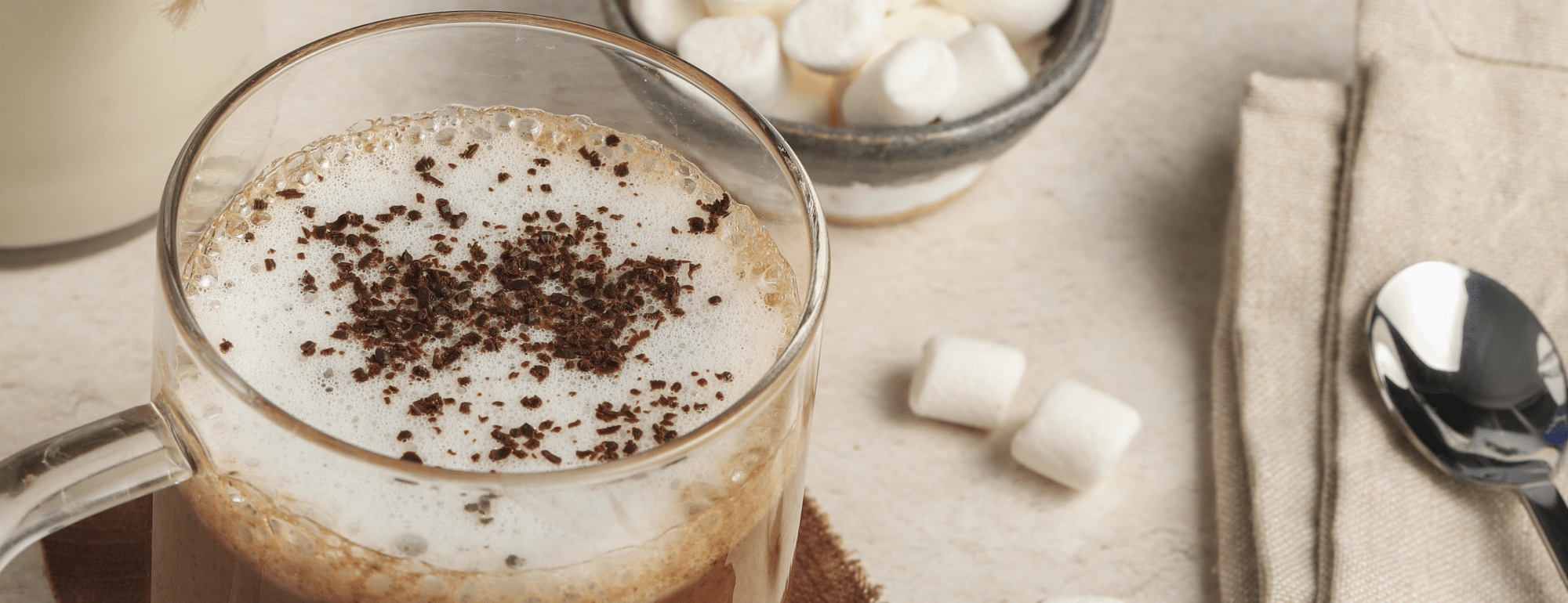 Chocolat chaud au Earl Grey