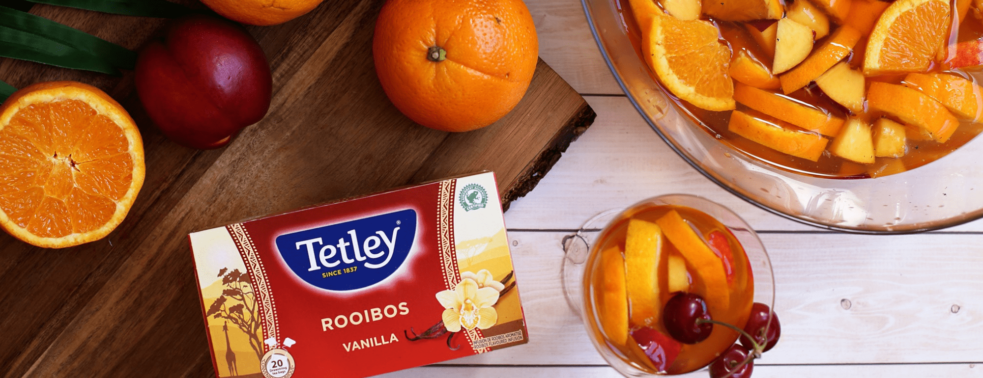 Sangria aux agrumes et et Rooibos vanille