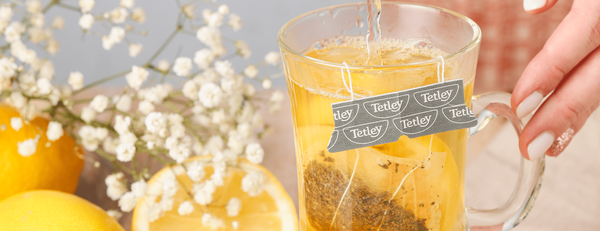 Thé citron, miel et gingembre