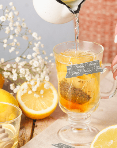 Thé citron, miel et gingembre